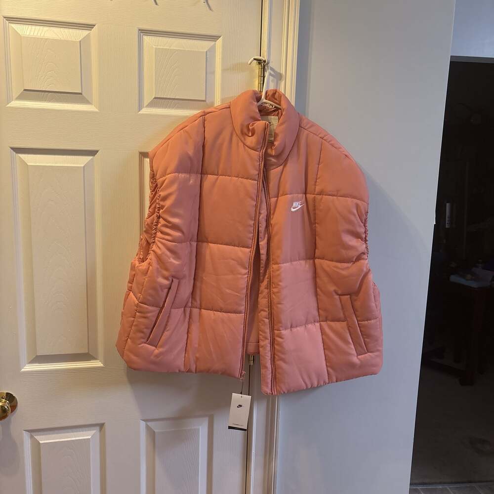Nike Pink Puffer Vest